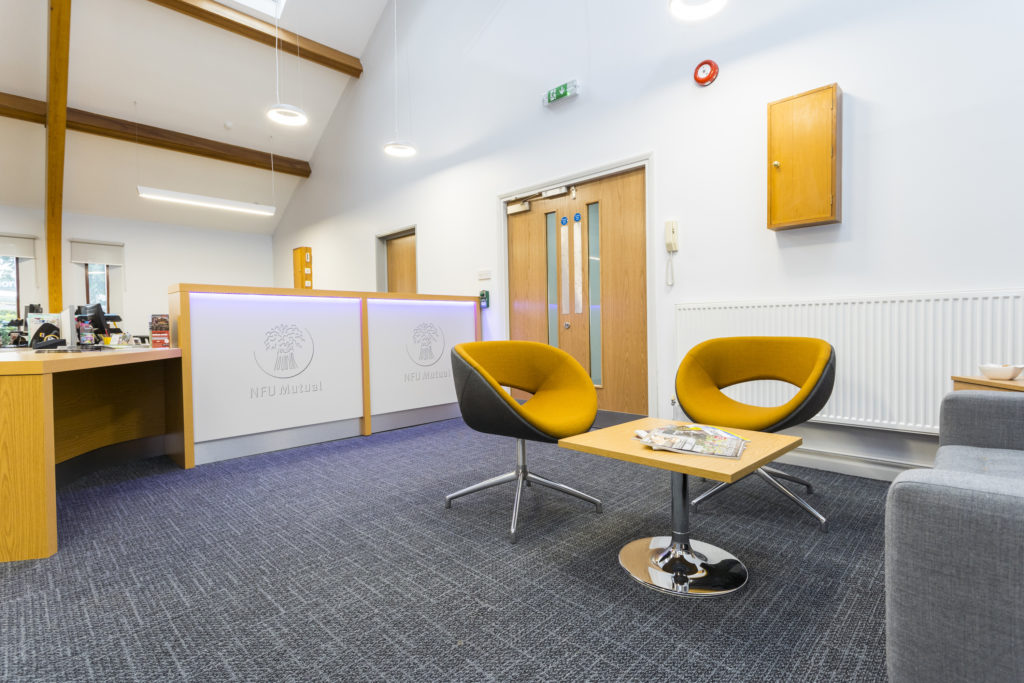 Penrith fitout reception,furniture solutions, office furniture supplier, workspace furniture