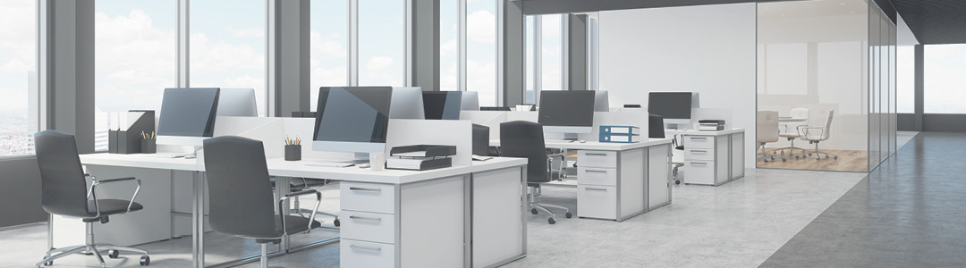 Efficient light and spacious office