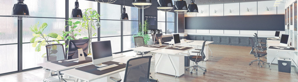 Open and stylish office environment