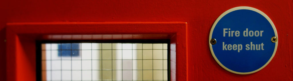 Poorly maintained fire doors are a real risk - maintenance is important to reduce the risks of fire