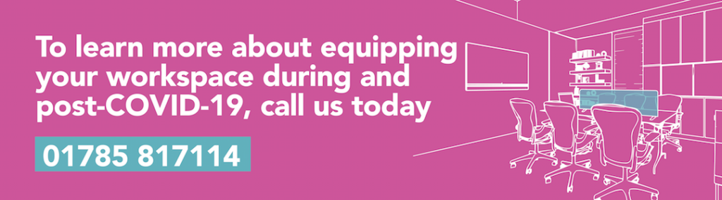 Learn more about equipping your office for employees to return to work after lockdown